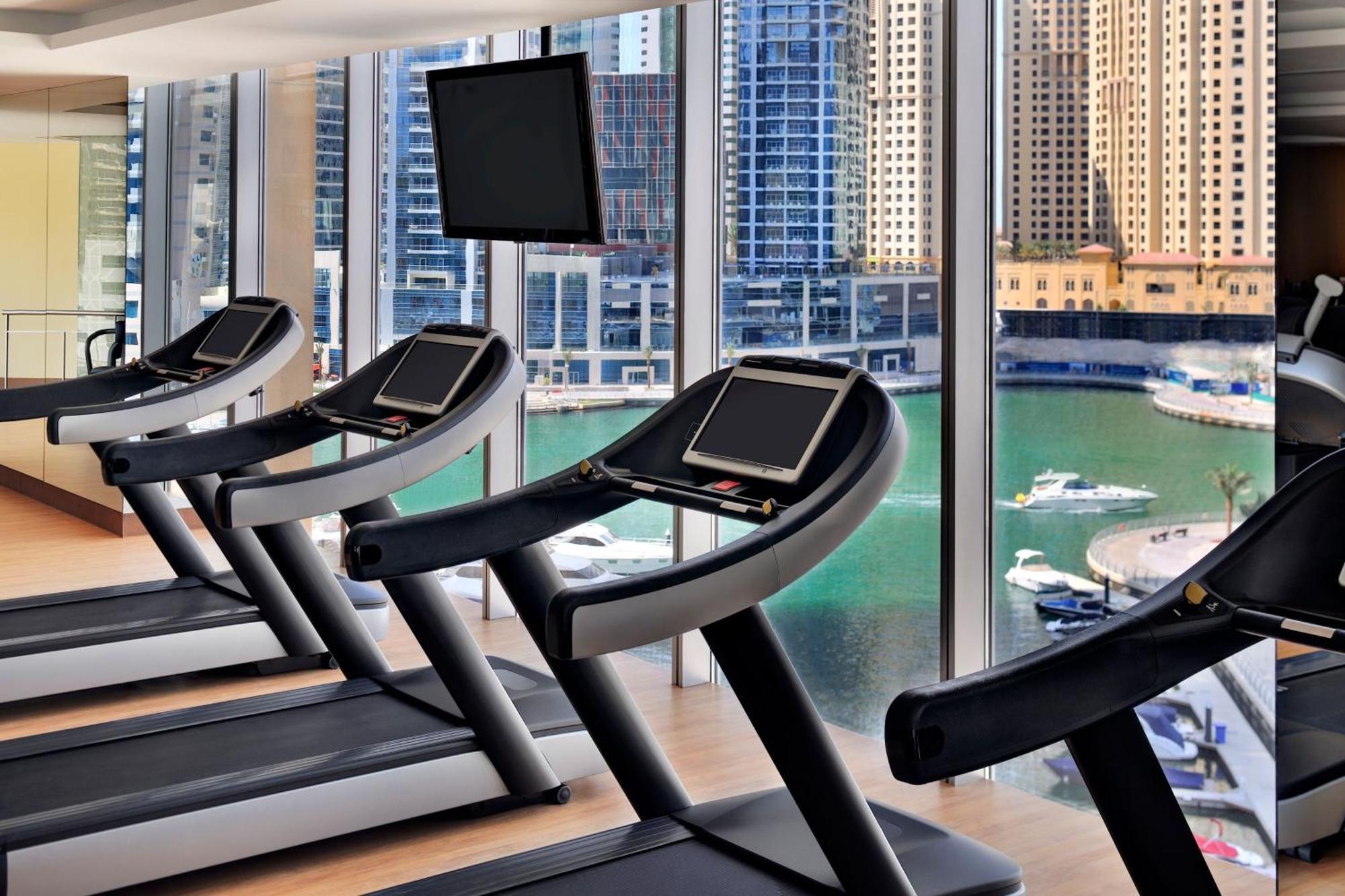 แอดเดรส ดูไบ มารีนา Hotel ภายนอก รูปภาพ The gym at the Address Downtown Hotel